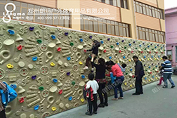兒童室內攀巖墻