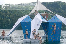 豪華型水上攀巖